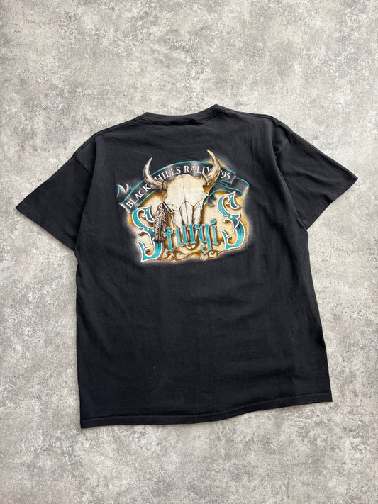 1995 Sturgis “Hot Bikes Fast Women” Biker Tee XL