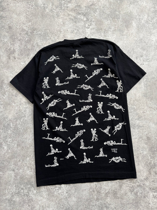 1990 Fashion Victim “Skeleton Sex” Tee Large