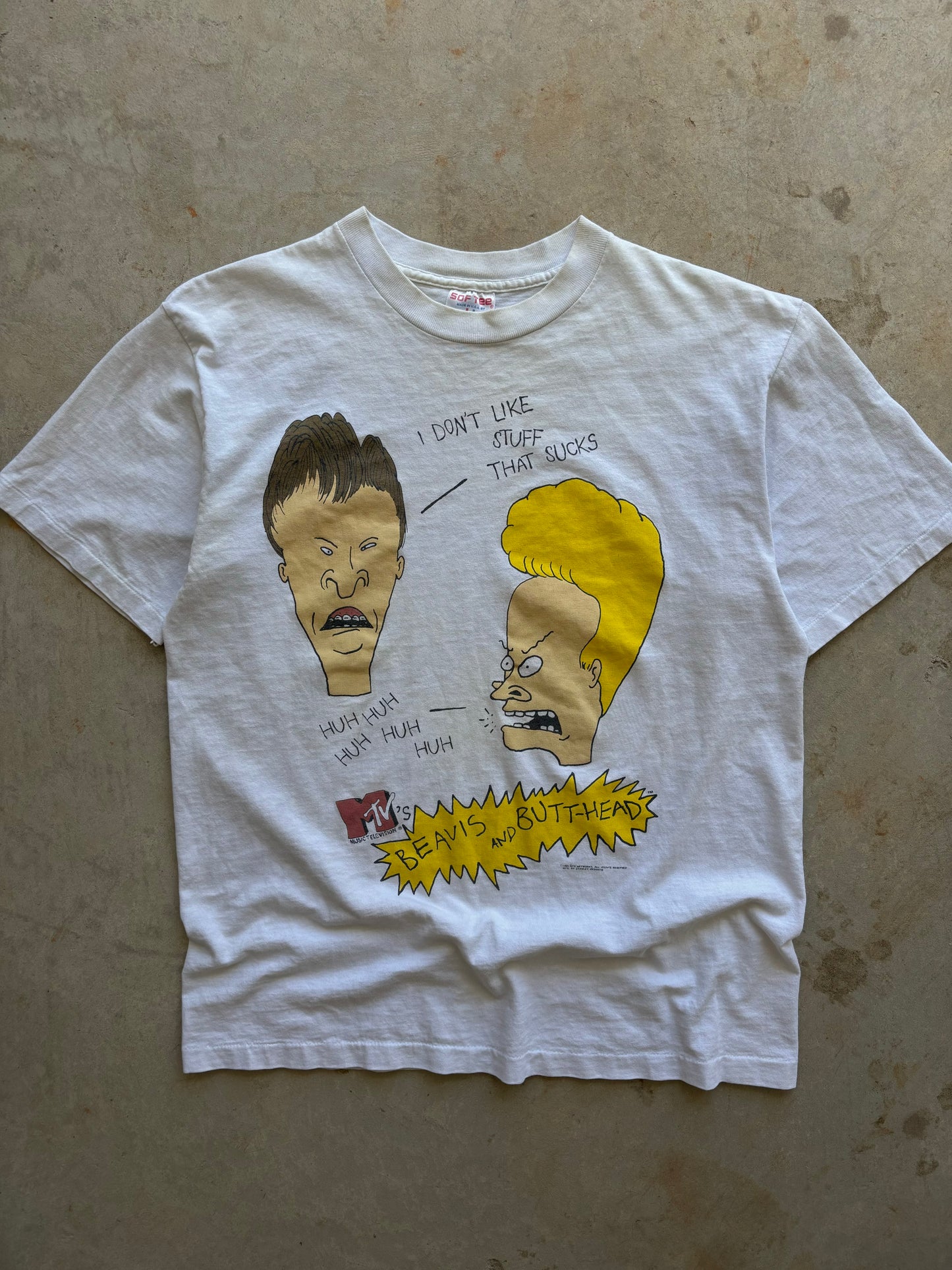 1993 Beavis and Butt-Head Tee Size Large