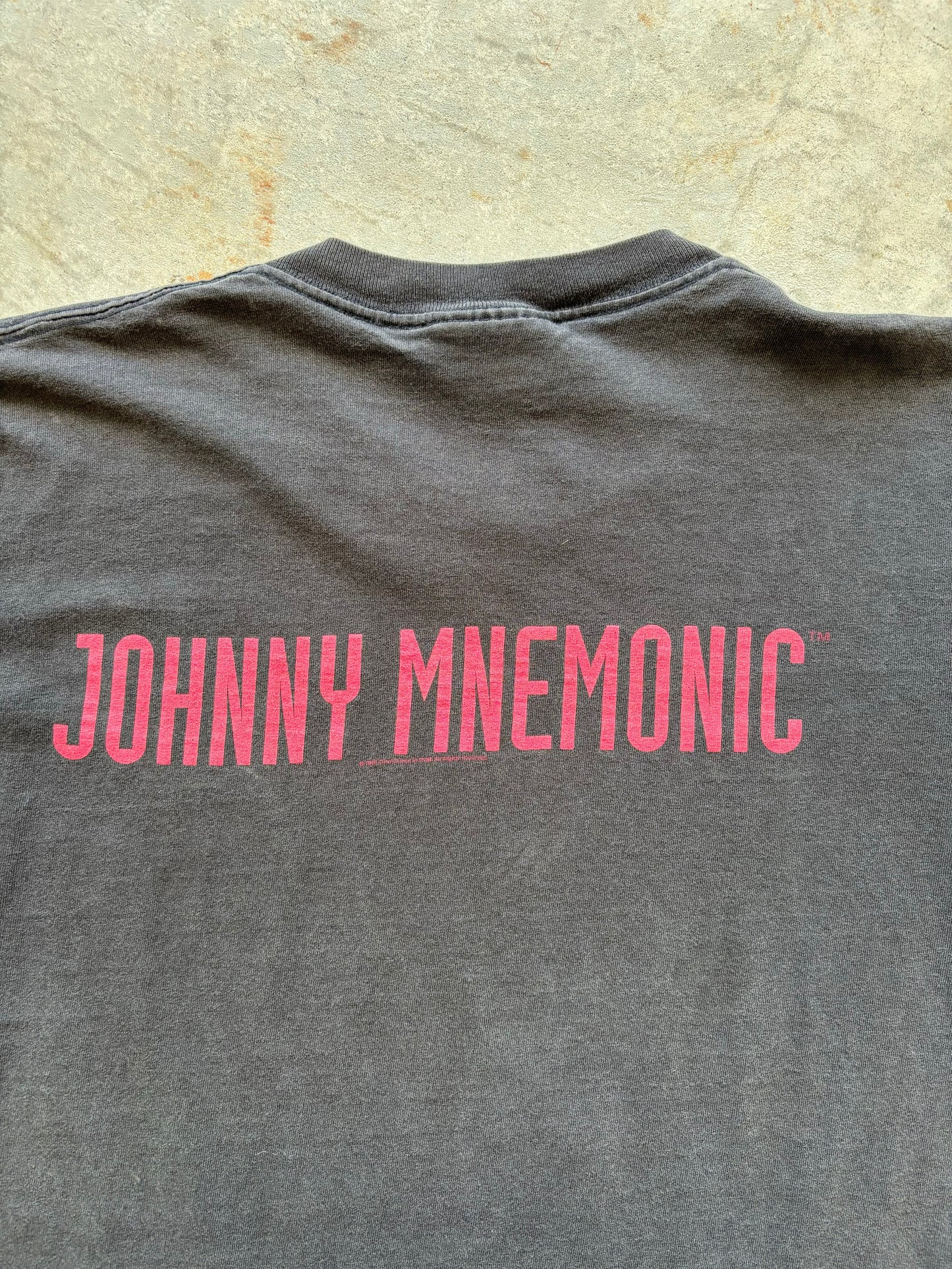 1995 Johnny Mnemonic Movie Promo Tee Size Large