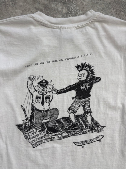 1990’s Beer City Skateboards Skate Tee XL