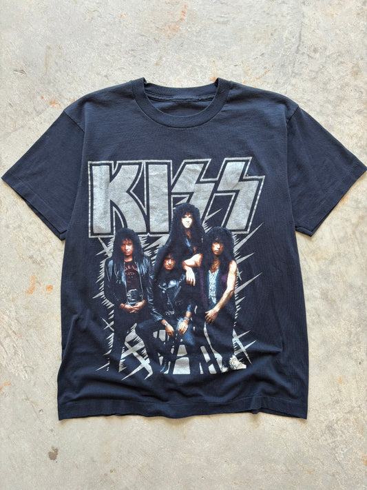 1990 Kiss Hot In The Shade Tour Tee Size Large