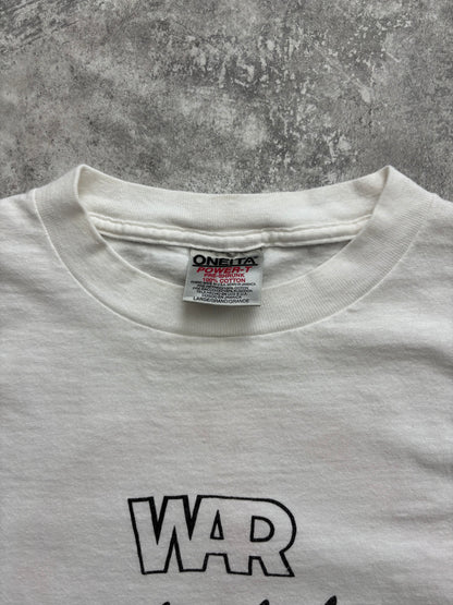 1997 War “Why Can’t We Be Friends” Peace Tour Band Tee Large