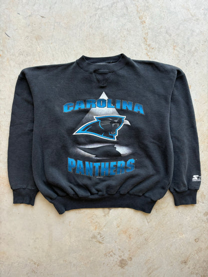 1993 Carolina Panthers Crewneck Size Large