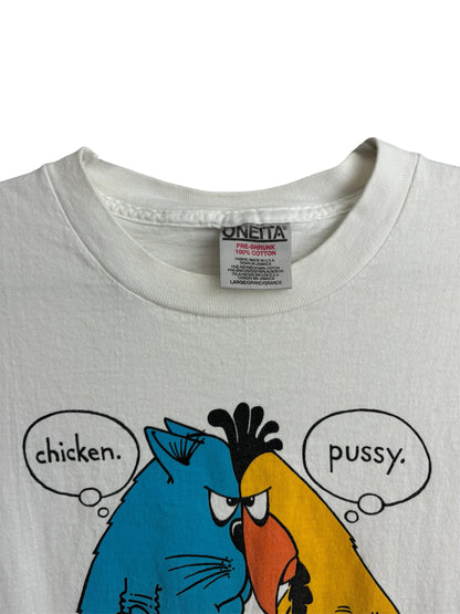 1990’s Chicken Pussy Tee Size Large