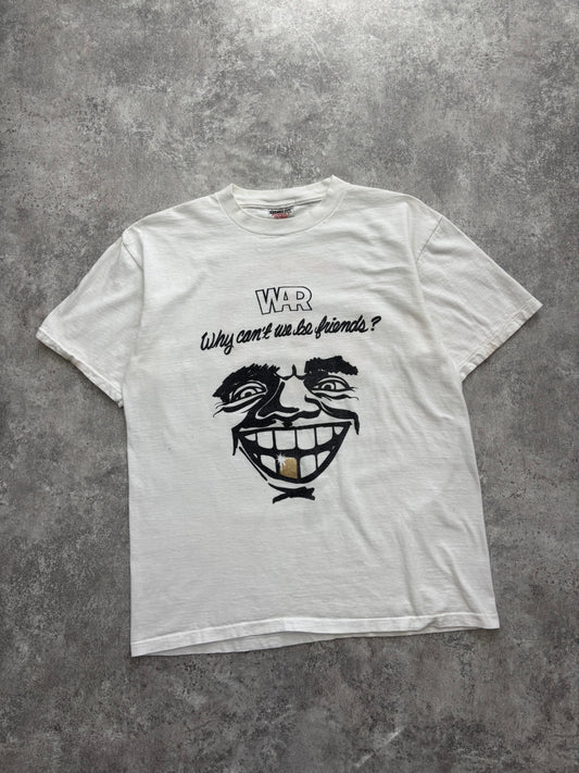 1997 War “Why Can’t We Be Friends” Peace Tour Band Tee Large