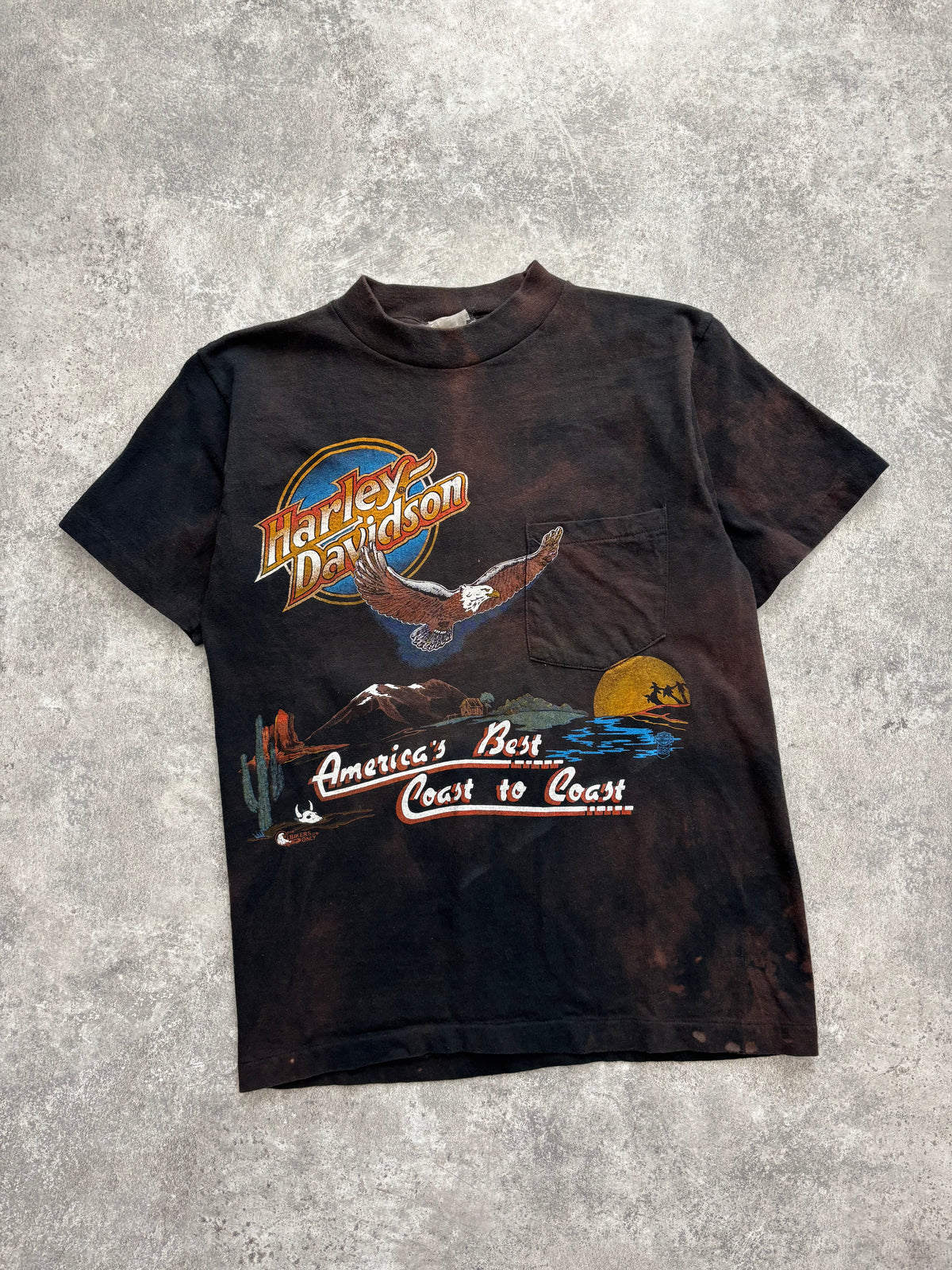 1985 Harley Davidson Pock Tee Small