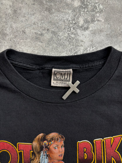 1995 Sturgis “Hot Bikes Fast Women” Biker Tee XL
