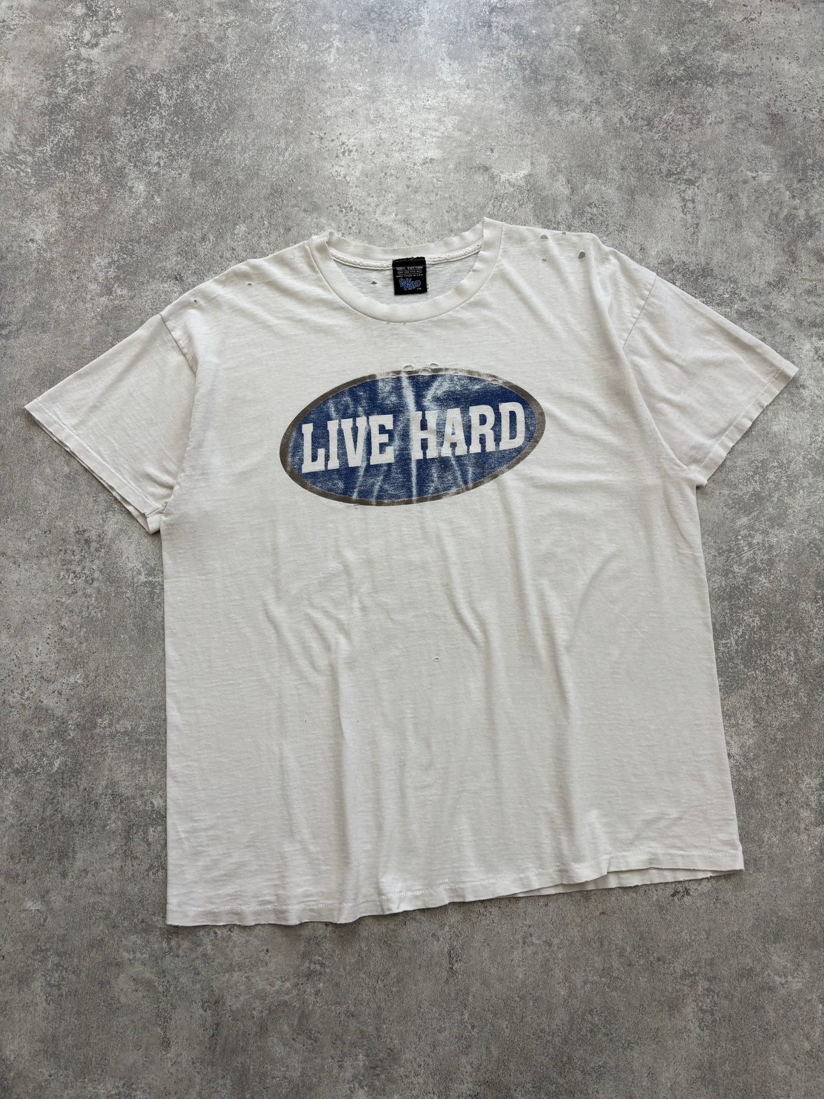 1990’s Live Hard Tee XL