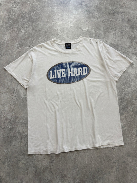 1990’s Live Hard Tee XL
