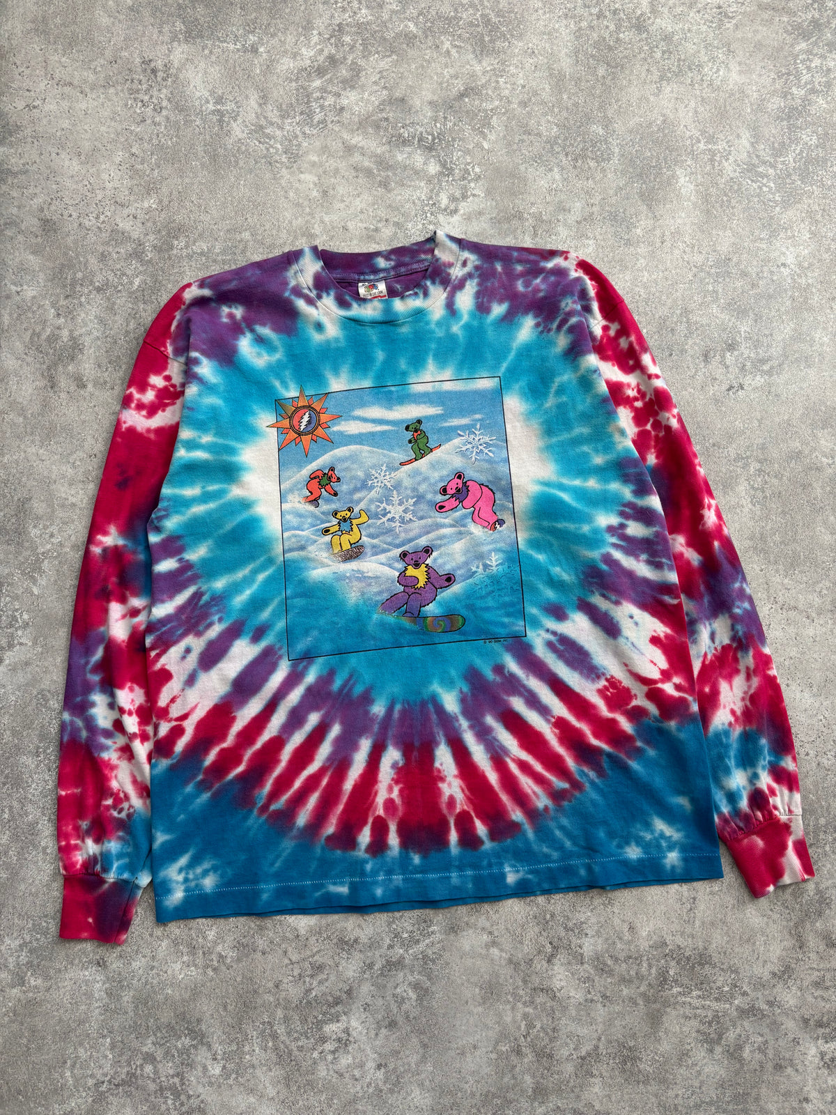 1990 Grateful Dead “Snowboard” Band Tee XL