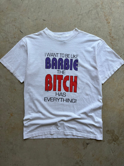 1993 Be Like Barbie Tee Size Large