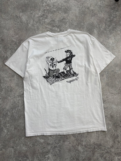 1990’s Beer City Skateboards Skate Tee XL