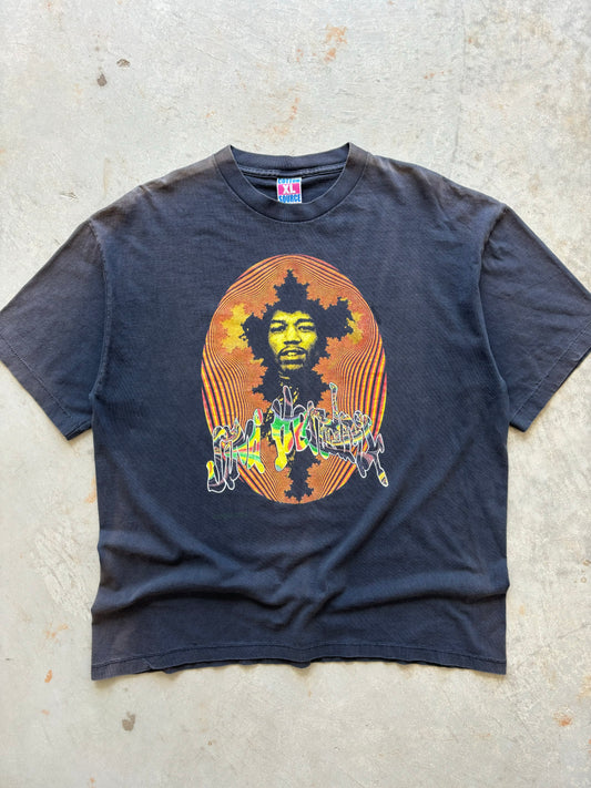 1990’s Jimi Hendrix Fractal Tee Size XL
