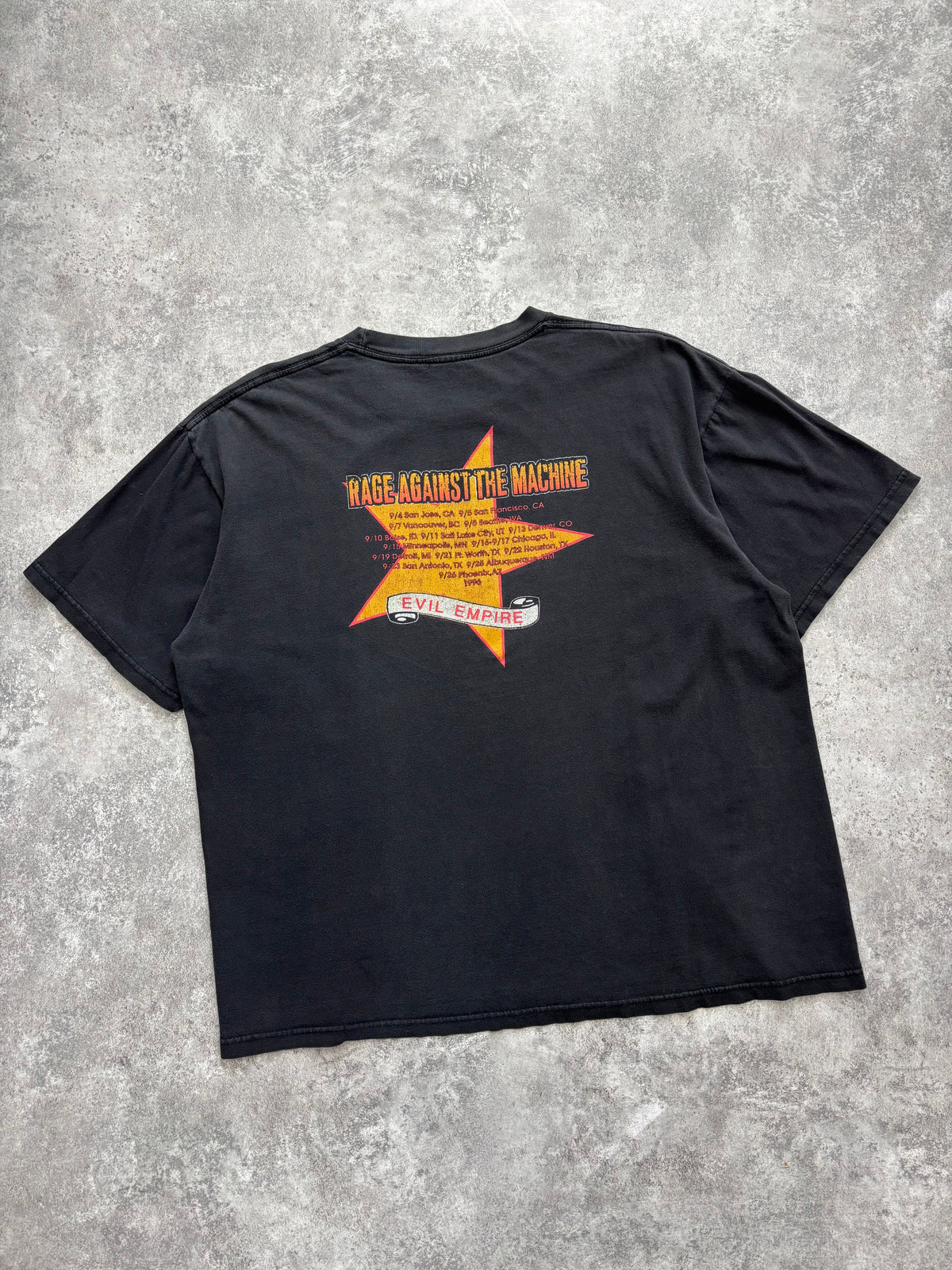 1996 Rage Against The Machine “Evil Empire” Band Tee XL