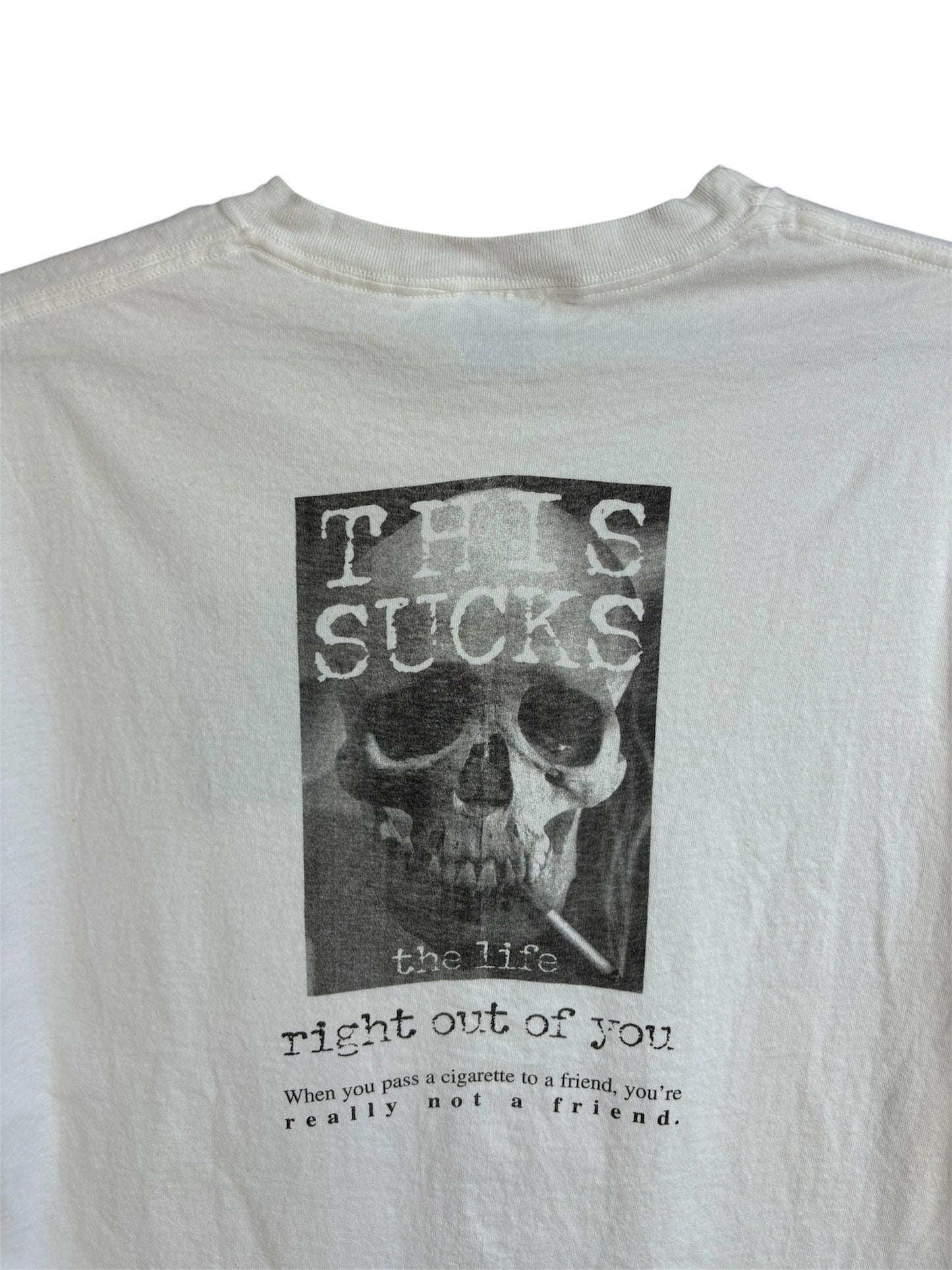 1990’s Anti-Smoking Tee Size Large