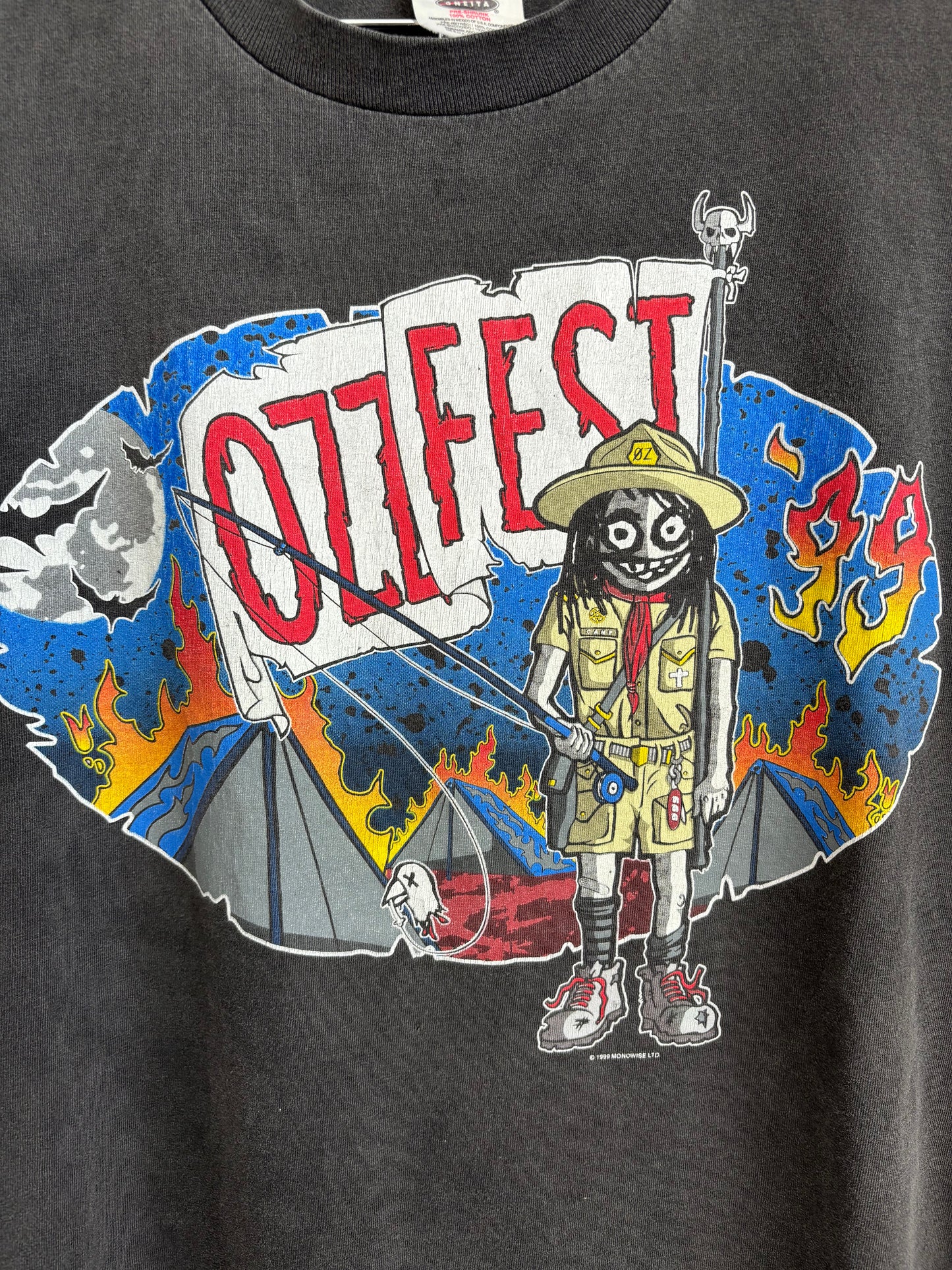 1999 Ozzfest Band Tee Size XL