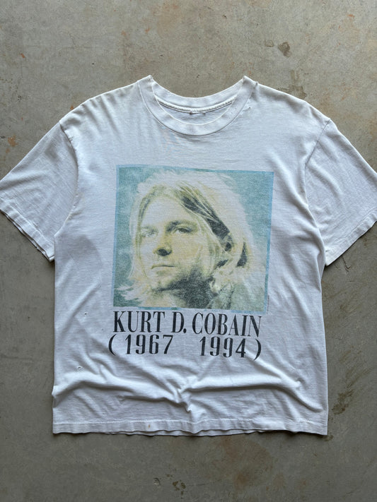 1995 Kurt Cobain Memorial Tee Size Large