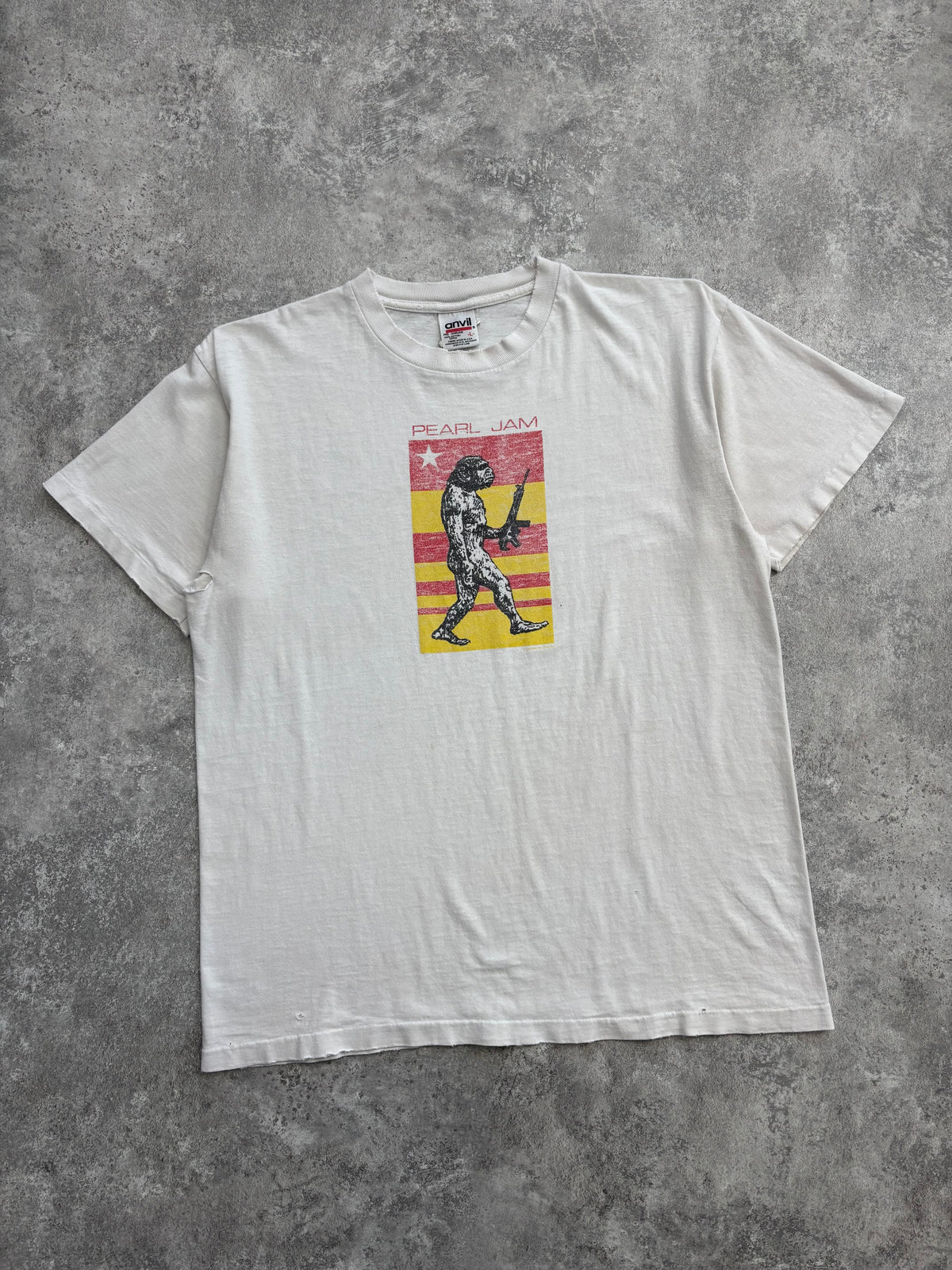 1990’s Pearl Jam “Evolution” Band Tee Large