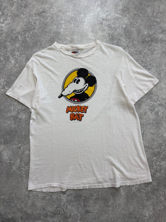 1980’s Mickey Rat Disney Tee Large