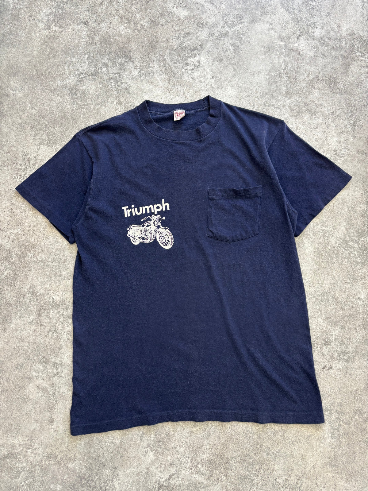 1970’s Triumph Biker Pocket Tee Medium