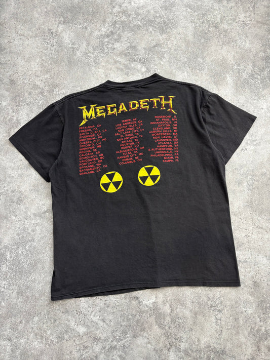 1990 Megadeth “Rust in Peace” Band Tee Large