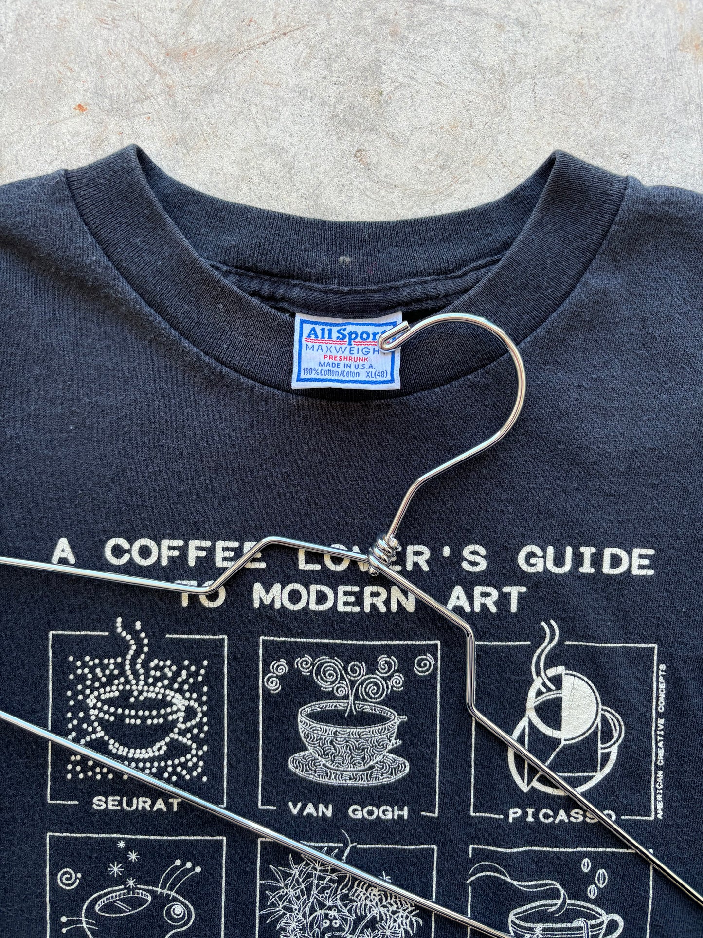 1995 Coffee Art Tee Size XL