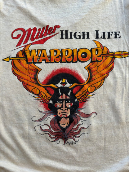 1982 Miller High Life Warrior Racing Tee Size XL