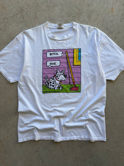 1990's Bitch. Hoe. Tee Size XL