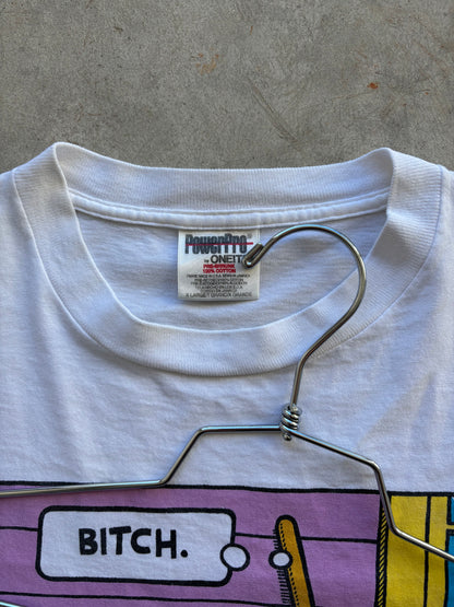 1990's Bitch. Hoe. Tee Size XL