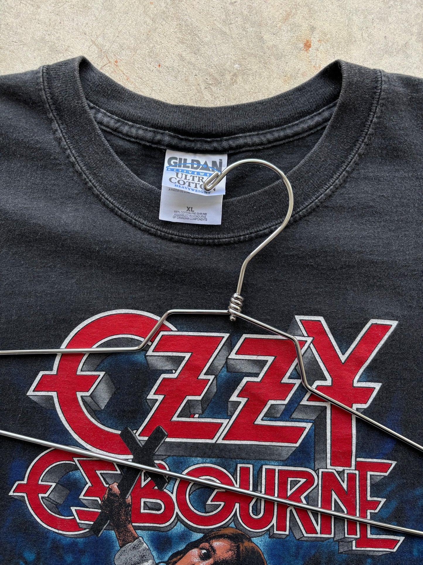 Early 2000's Ozzy Osbourne Blizzard of Ozz Tee Size XL