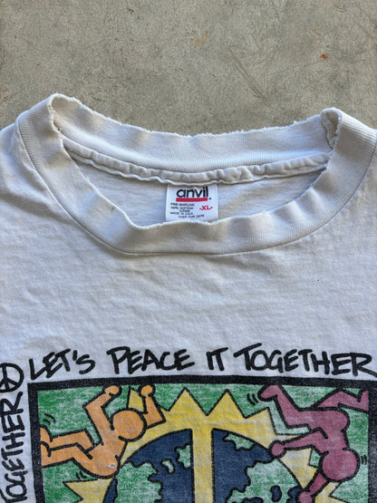 1993 Let's Piece It Together Tee Size XL