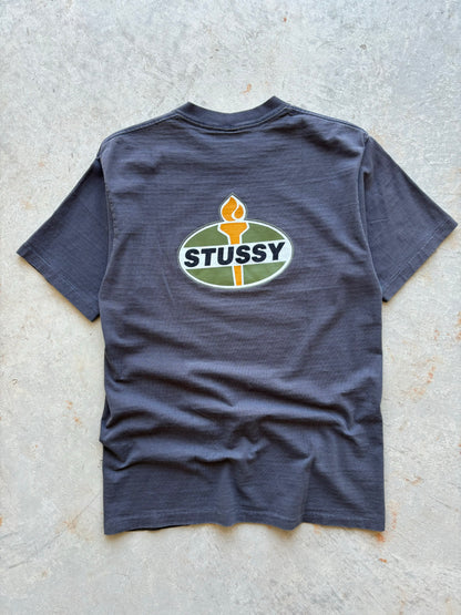 1990's Stüssy Torch Tee Size Large