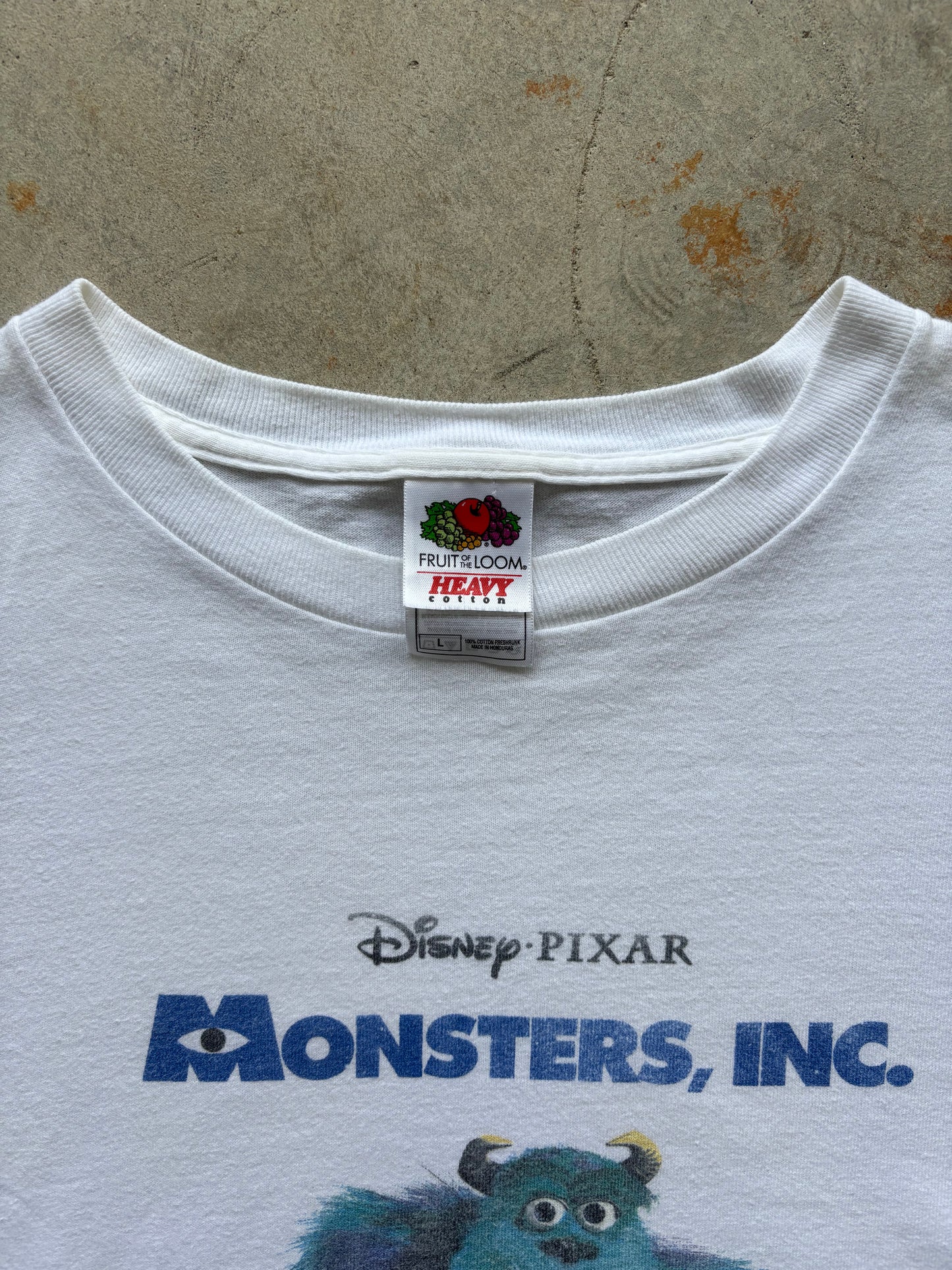 Early 2000's Monsters Inc. Movie Promo Tee Size Large