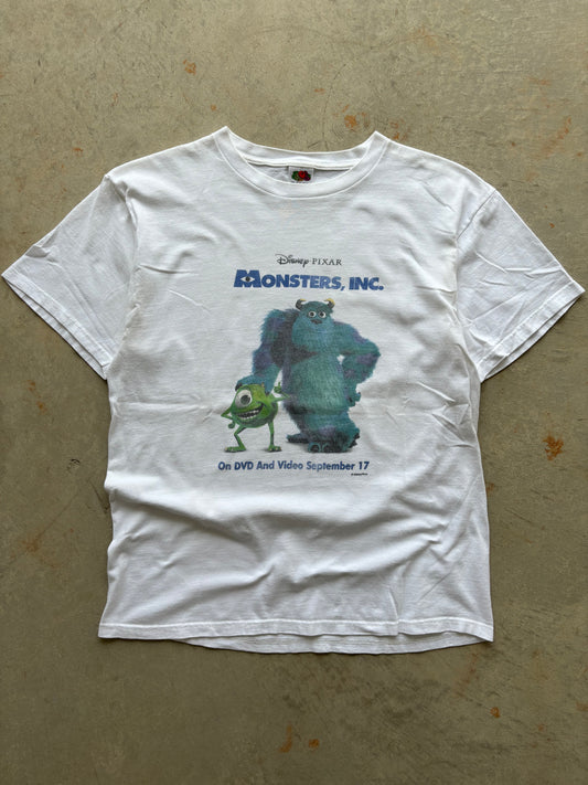 Early 2000's Monsters Inc. Movie Promo Tee Size Large